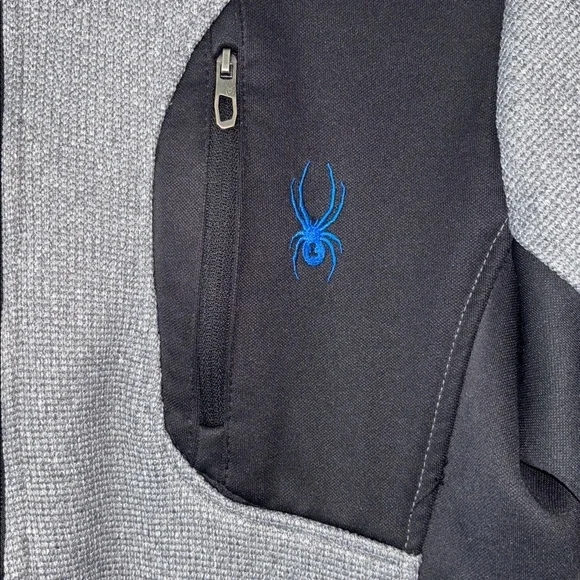 Spyder fleece full zip jacket kids boys L 14/16 - Picture 2 of 10
